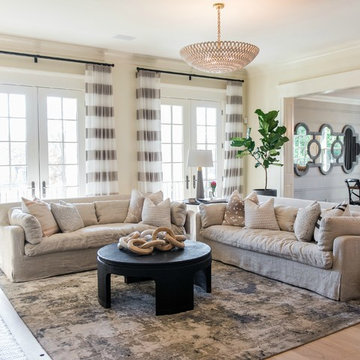 Transitional Living Room