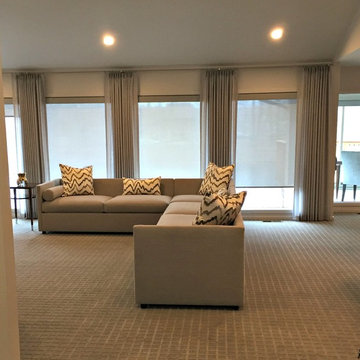Transitional Living Room - Oakland County