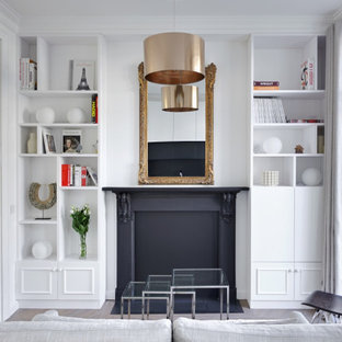 Transitional Living Room