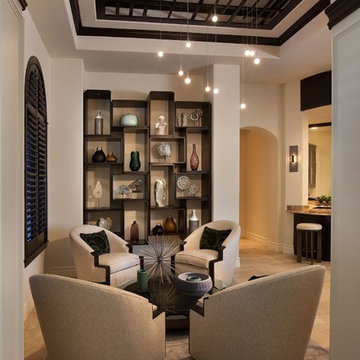 Transitional Living Room