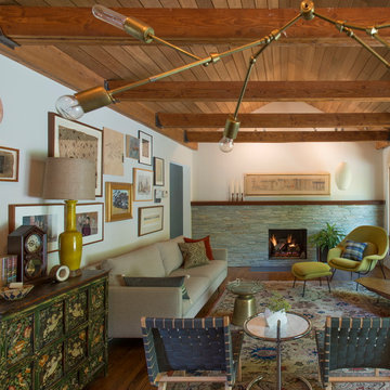 Transitional Living Room