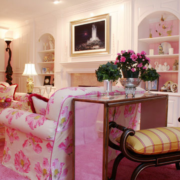 Transitional Living Room