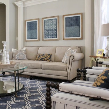 Transitional Living Room - St Johns County