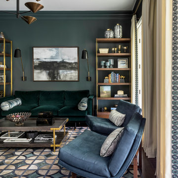 Transitional Living Room