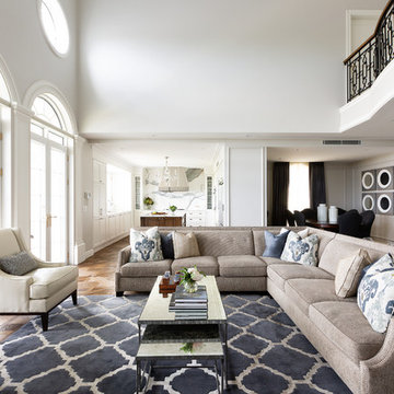 Transitional Living Room