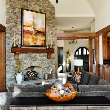 Transitional Mountain Retreat, Full Home Design