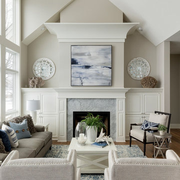 Transitional New Home Construction