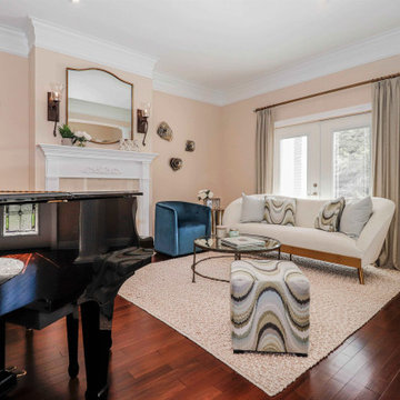 Transitional Piano Room
