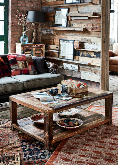 Eclectic Living Room by Barker and Stonehouse