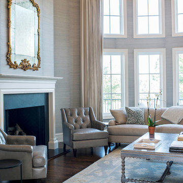 Triangle French Normandy Custom Home