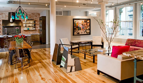 Houzz Tour: Salvage Gives a Manhattan Loft Industrial Flair