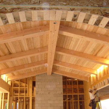 Troon Tuscany Beams During Construction