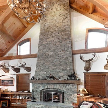 Trophy Room Fireplace