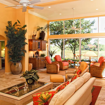 Tropical Living Room