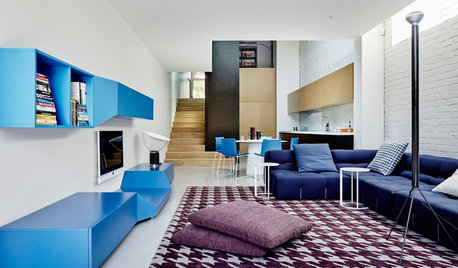Room of the Week: An Open-Plan Space That's a Vision in Blue