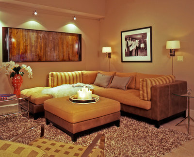 Modern Living Room by CIH Design