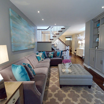 Turquoise Living Room