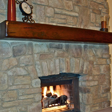 Tuscan Fireplace