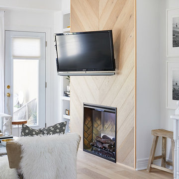 TV Fireplace Wall