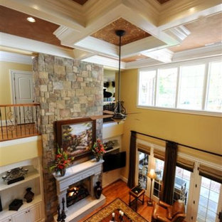 Two Story Family Room | Houzz