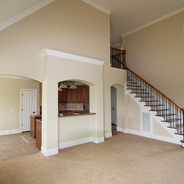 Two story Foyer and Great Room