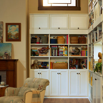 Two Story Home Library
