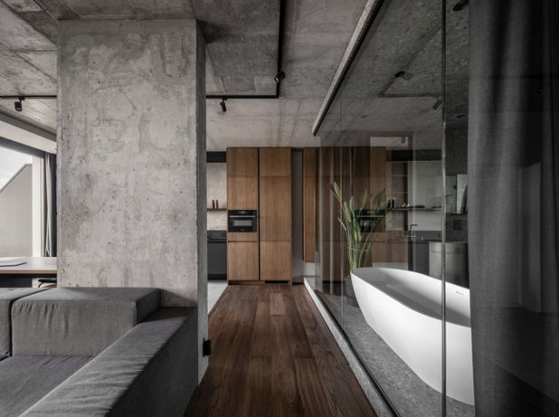 Modern Living Room by Hometek Renovations & Extensions