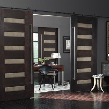 Unique Dining Room, Office or Library Doors