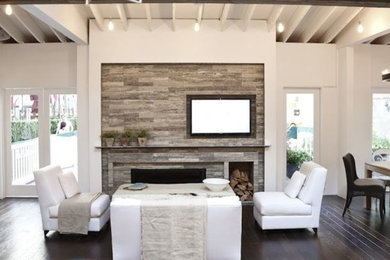 Living room - living room idea in San Diego