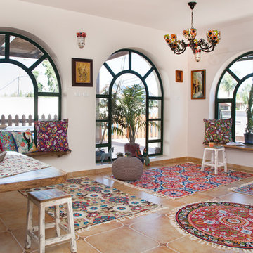 Unique house in the lower Galilee region of Israel