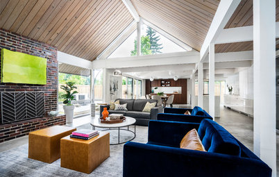 Houzz Tour: Midcentury Gem in Oregon Gets a Contemporary Update