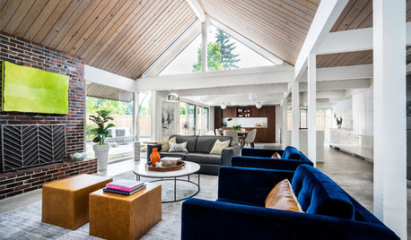 Houzz Tour: Midcentury Gem in Oregon Gets a Contemporary Update