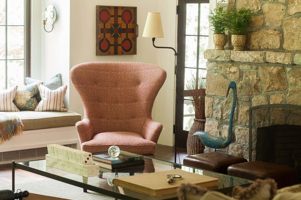 Rustic Living Room by Jamesthomas Interiors