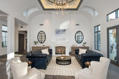Inspiration for a modern living room remodel in Phoenix