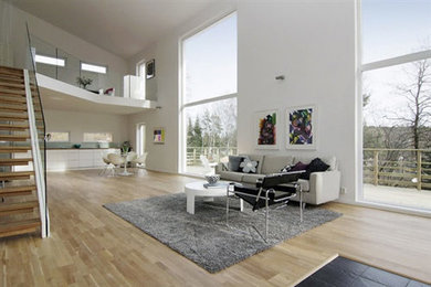 Design ideas for a contemporary living room in Stockholm.