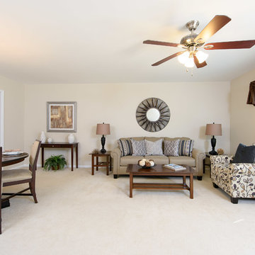 Vacant Townhome Staging in Delaware County, PA