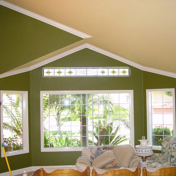 vaulted crown moulding, crown installation