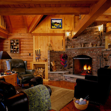 Vermont Log Home