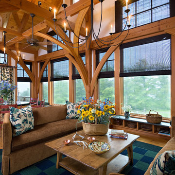 Vermont Timber Frame Residence
