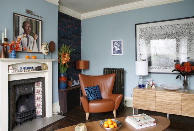 Eclectic Living Room by Alison Hammond Photography