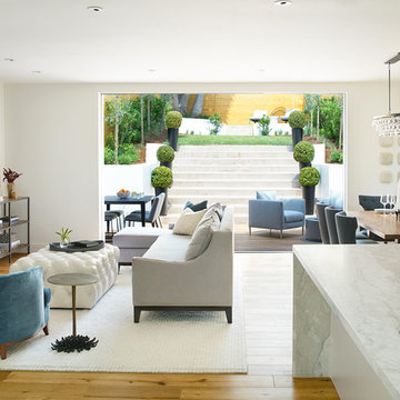 Transitional Living Room