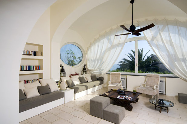 Mediterranean Living Room by Fabrizia Frezza Architecture & Interiors