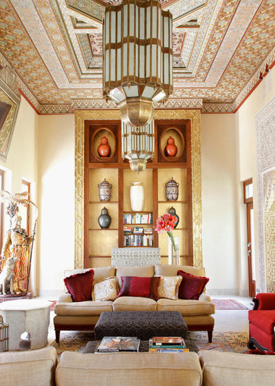 Mediterranean Living Room by Gregory Davies Photography