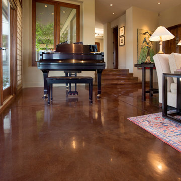 Vineyard-Side Concrete Pool Deck, Patio, Driveway & Interior Floors