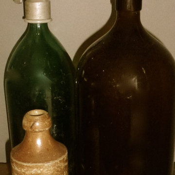 Vintage Bottles - Bachelor Pad