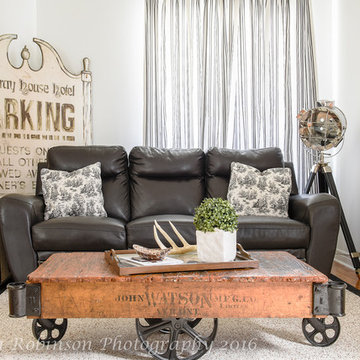 Vintage Rustic Living Room Photo-Shoot