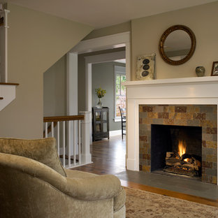 Living room - traditional living room idea in DC Metro