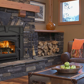 Voyageur Grand Wood Fireplace Insert