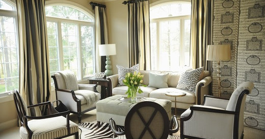 Extend Window Design Solutions With Short Curtain Rods