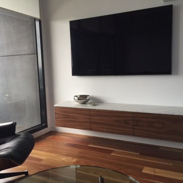 Wall Mounted Entertainment Unit